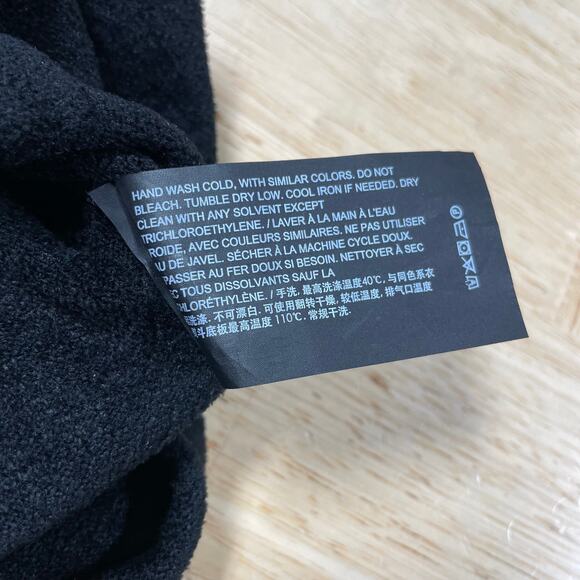 Theory NWT Micro Velvet Sleeveless Mini Dress Black Size P / XS Sheath V-Neck - Picture 12 of 12